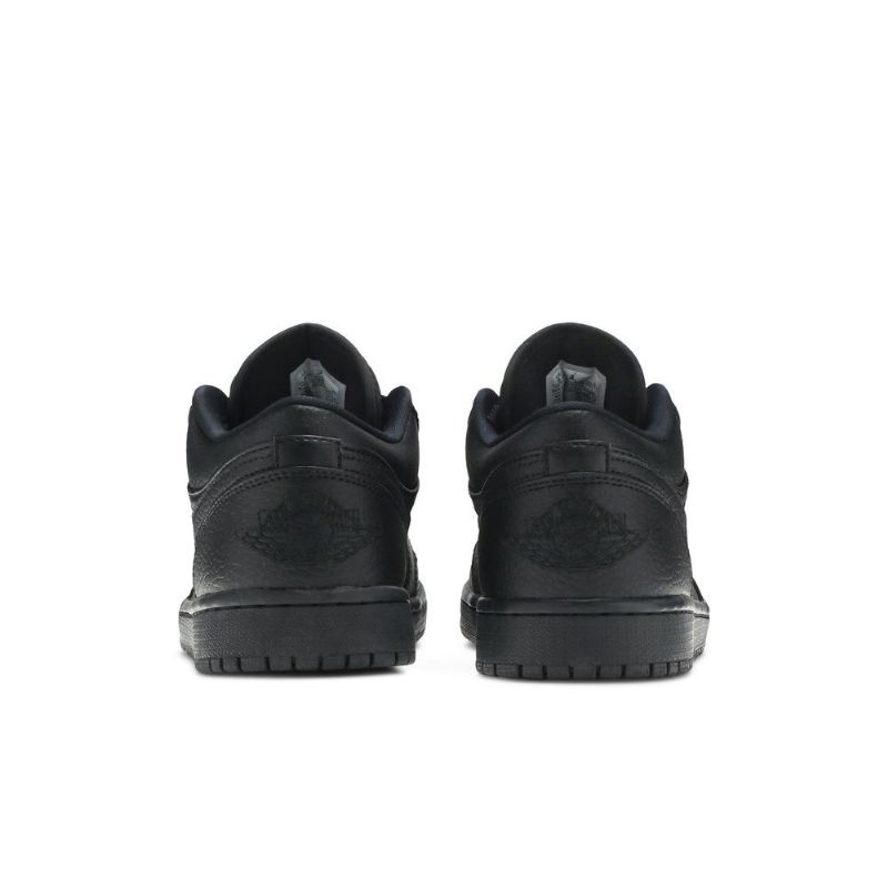 Air Jordan 1 Alacsony Fekete Cipő Férfi