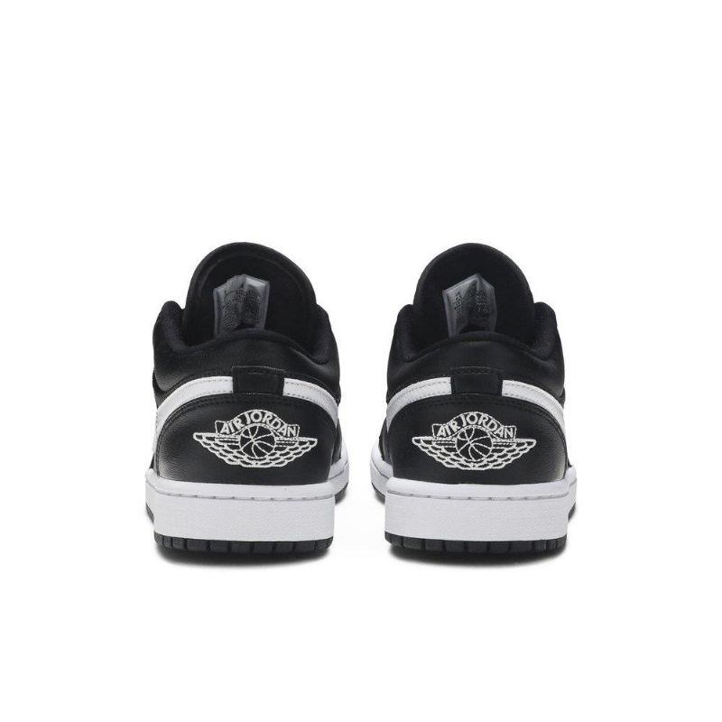 Air Jordan 1 Alacsony Fekete Fehér Női Cipő