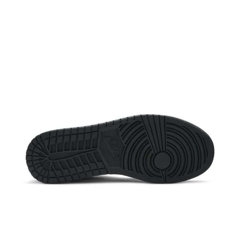 Air Jordan 1 Alacsony Fekete Piros Ezüst Fehér Férfi Cipő