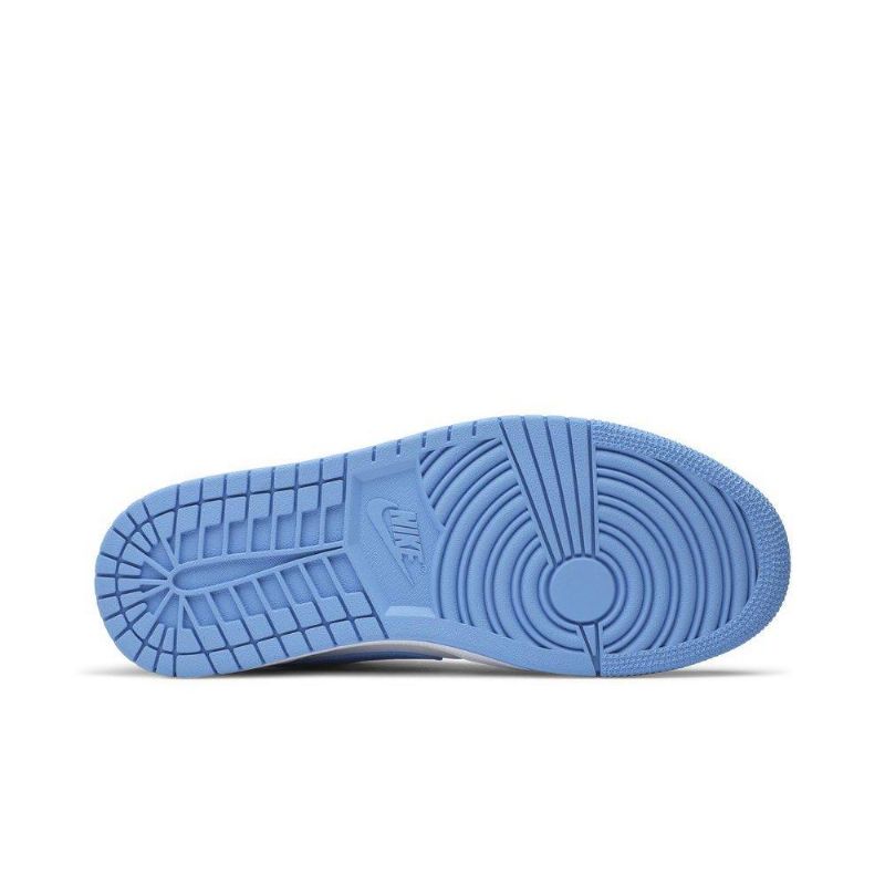 Air Jordan 1 Alacsony Kék Fehér Női Cipő