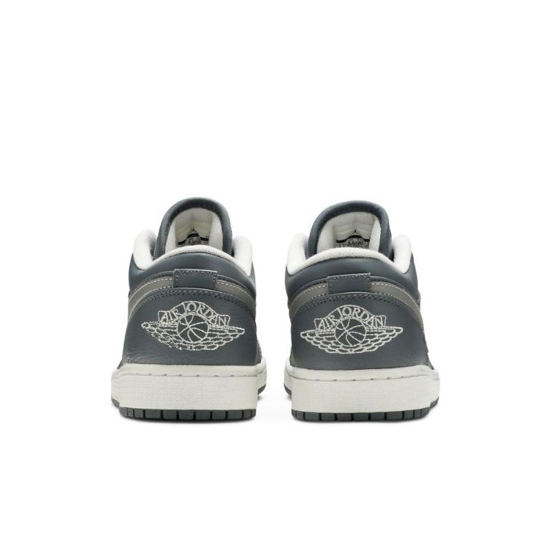 Air Jordan 1 Alacsony Szürke Fehér Férfi Cipő