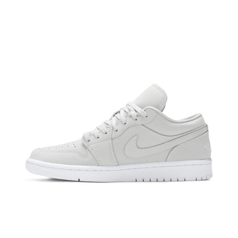 Air Jordan 1 Alacsony Szürke Fehér Női Cipő