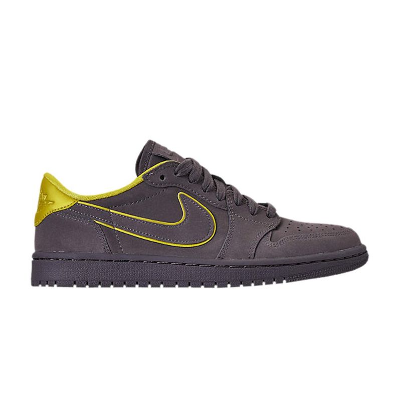 Air Jordan 1 Alacsony Szürke Sárga Női Cipő