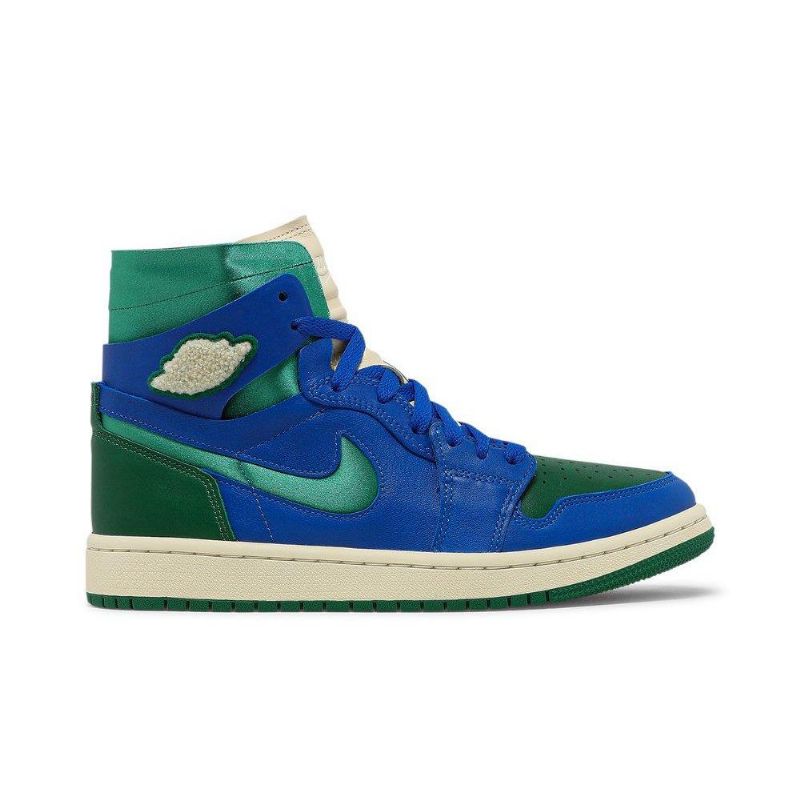 Air Jordan 1 Aleali May High Zoom Comfort Kék Zöld Női Cipő