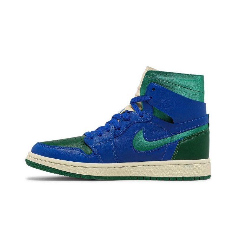 Air Jordan 1 Aleali May High Zoom Comfort Kék Zöld Női Cipő