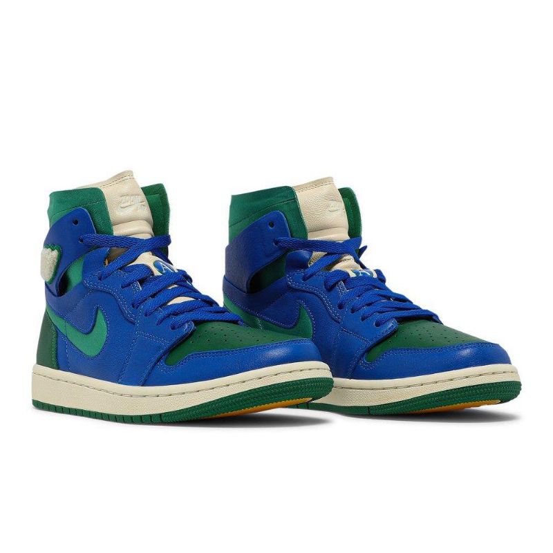 Air Jordan 1 Aleali May High Zoom Comfort Kék Zöld Női Cipő