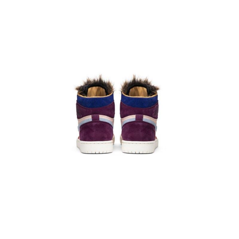 Air Jordan 1 Aleali May Retro High Bordeaux Rózsaszín Piros Kék Fekete Női Cipők