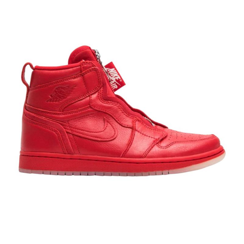 Air Jordan 1 Anna Wintour Retro Magas Cipzáras Piros Női Cipő