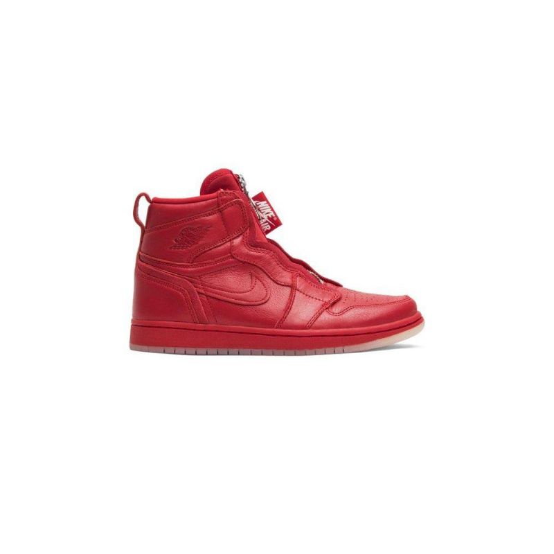 Air Jordan 1 Anna Wintour Retro Magas Cipzáras Piros Női Cipő