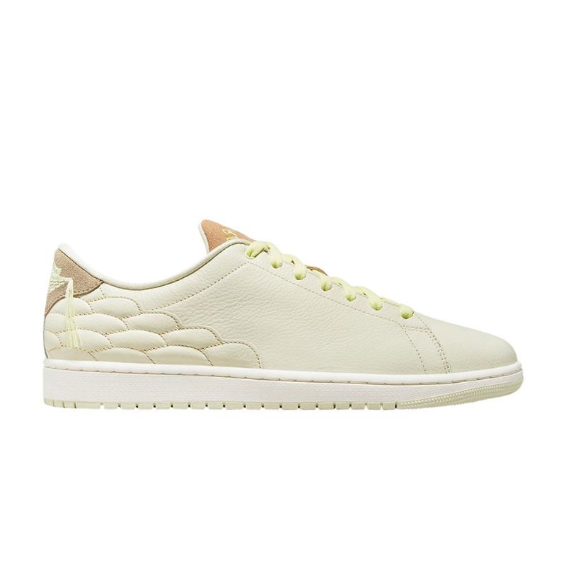 Air Jordan 1 Center Court Bézs Sárga Rózsaszín Férfi Cipő