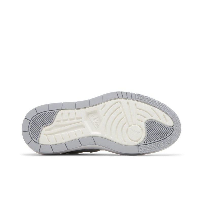 Air Jordan 1 Elevate Alacsony Fehér Szürke Női Cipő