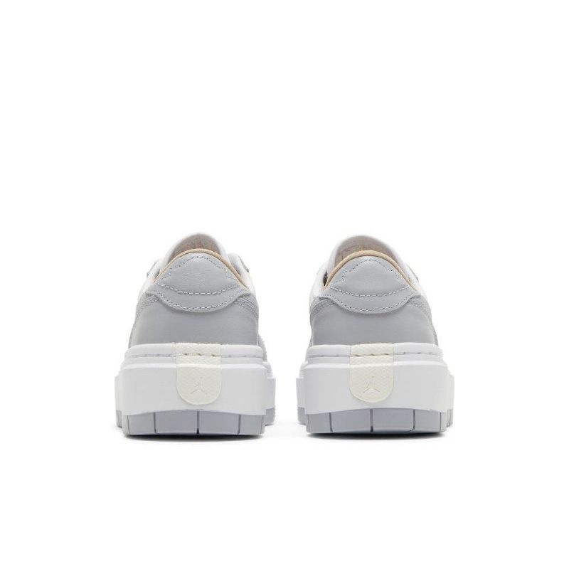 Air Jordan 1 Elevate Alacsony Fehér Szürke Női Cipő