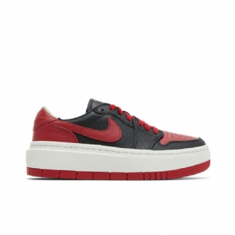 Air Jordan 1 Elevate Low Se Piros Fekete Fehér Női Cipő