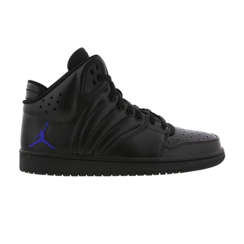 Air Jordan 1 Flight 4 Fekete Kék Férfi Cipő