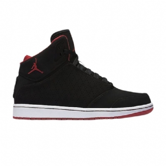 Air Jordan 1 Flight 5 Premium Fekete Piros Fehér Férfi Cipő