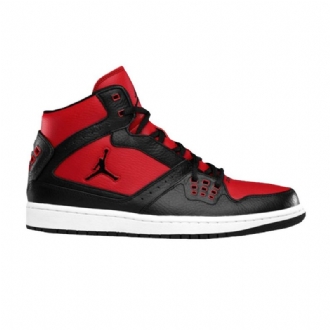 Air Jordan 1 Flight Fekete Piros Fehér Férfi Cipők