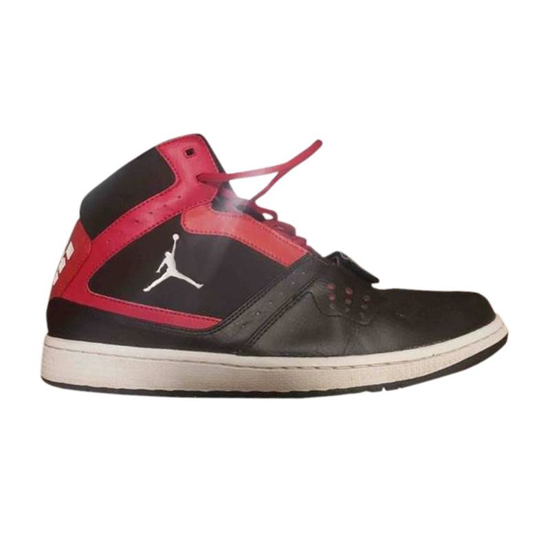 Air Jordan 1 Flight Strap Fekete Piros Fehér Férfi Cipő
