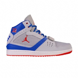 Air Jordan 1 Flight Strap Pe Szürke Kék Piros Férfi Cipők