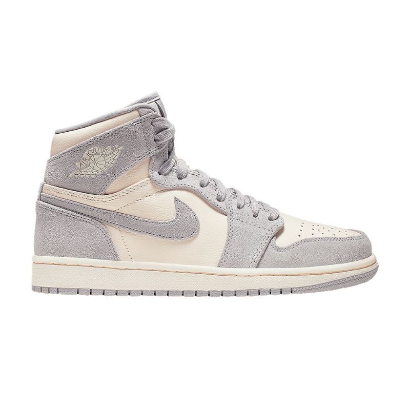 Air Jordan 1 High Premium Fehér Szürke Női Cipő