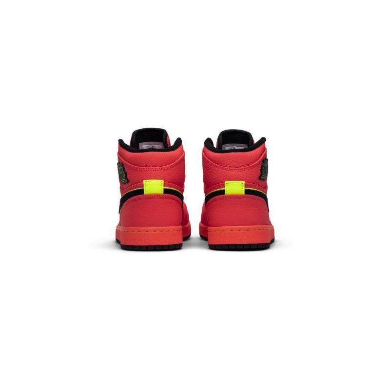 Air Jordan 1 High Premium Rózsaszín Fekete Női Cipő