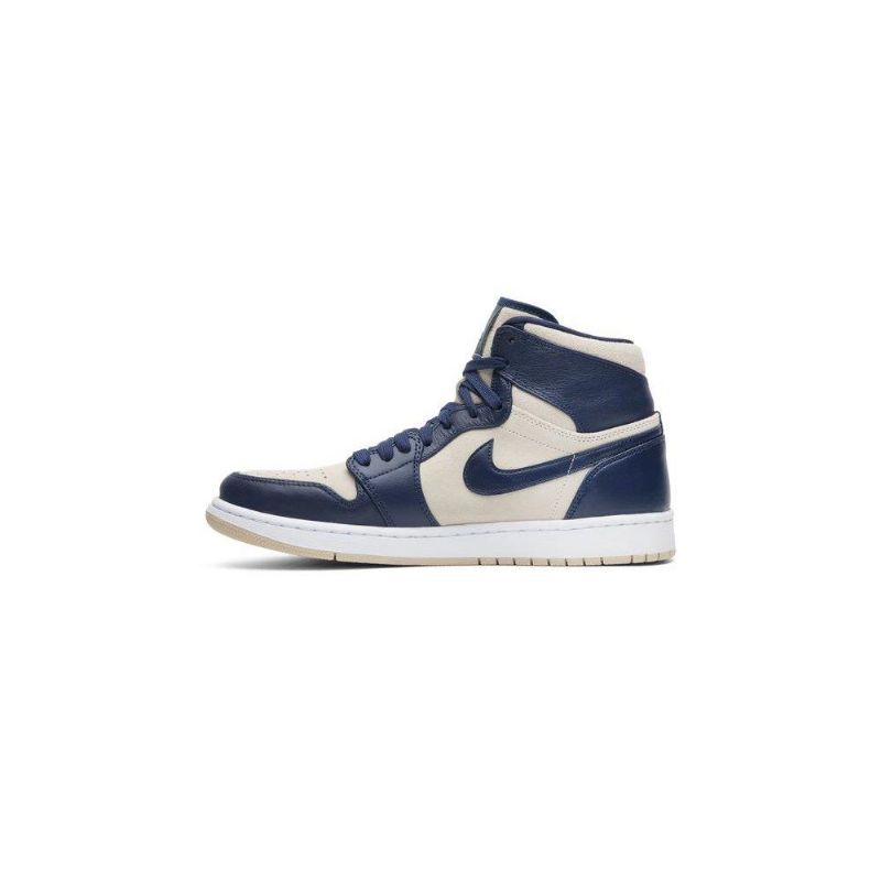 Air Jordan 1 High Sötétkék Fehér Női Cipő