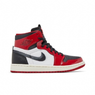Air Jordan 1 High Zoom Comfort Piros Fehér Fekete Női Cipő