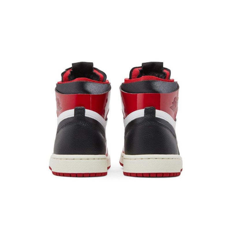 Air Jordan 1 High Zoom Comfort Piros Fehér Fekete Női Cipő