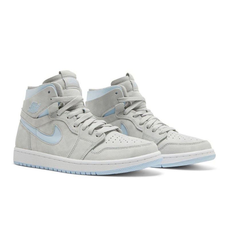 Air Jordan 1 High Zoom Comfort Szürkekék Női Cipő