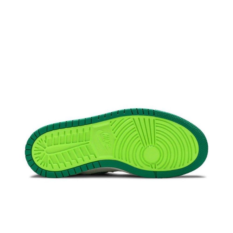 Air Jordan 1 High Zoom Comfort Zöld Fehér Fekete Női Cipő