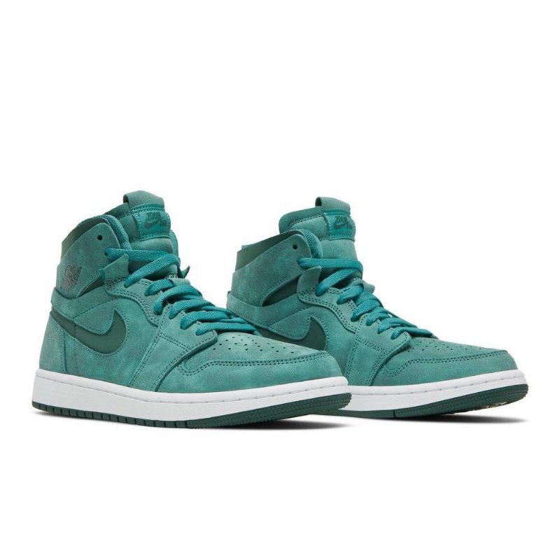 Air Jordan 1 High Zoom Comfort Zöld Fehér Női Cipő