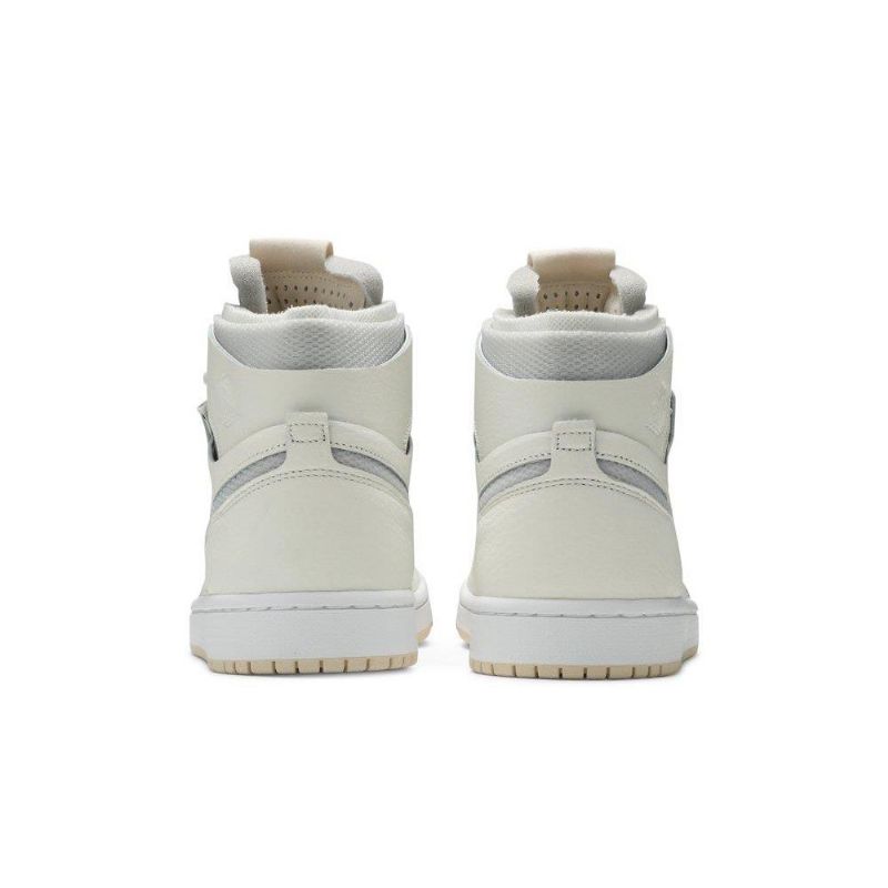 Air Jordan 1 High Zoom Fehér Szürke Sárga Női Cipő