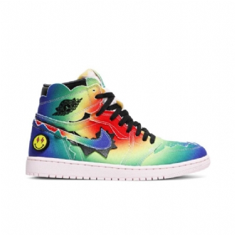 Air Jordan 1 J. Balvin Retro Og High Többszínű Férfi Cipők