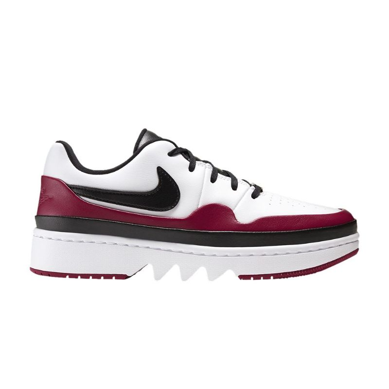 Air Jordan 1 Jester Xx Alacsony Fehér Fekete Piros Női Cipő