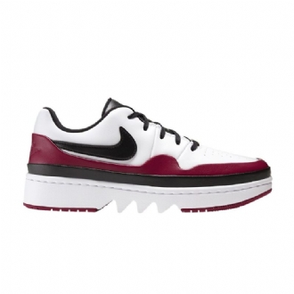 Air Jordan 1 Jester Xx Alacsony Fehér Fekete Piros Női Cipő