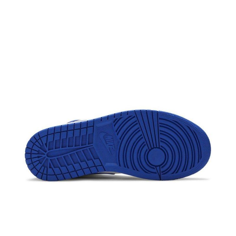 Air Jordan 1 Közép Fehér Kék Női Cipő