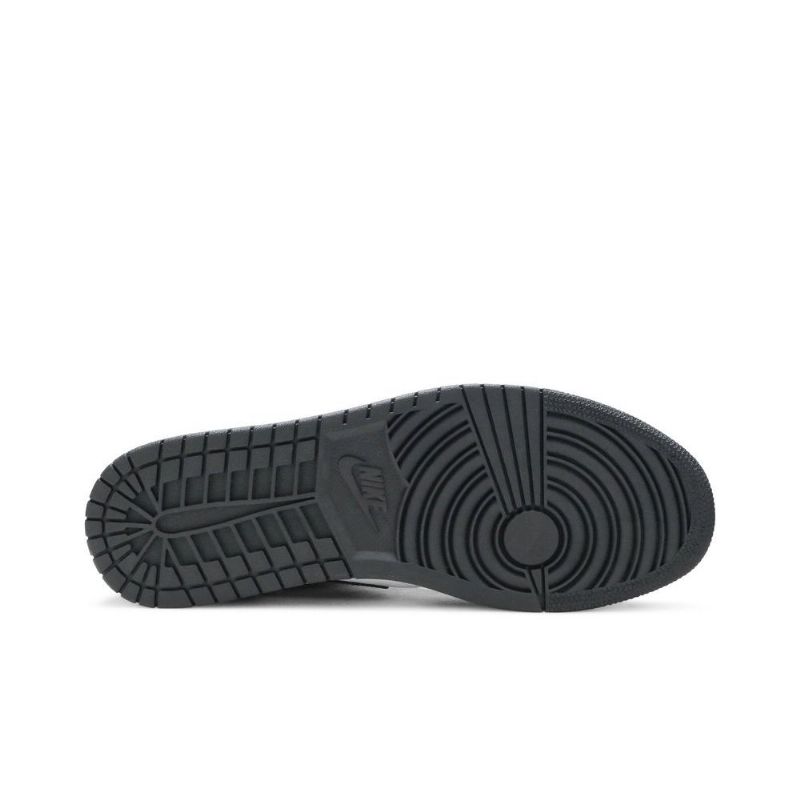 Air Jordan 1 Közép Piros Fehér Fekete Férfi Cipő