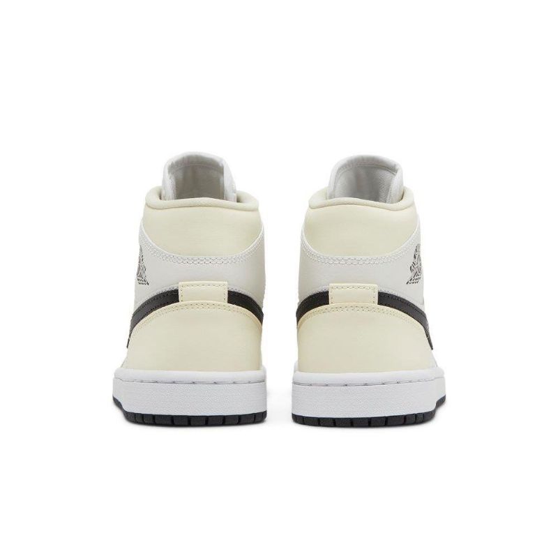 Air Jordan 1 Középbézs Fekete Fehér Női Cipő