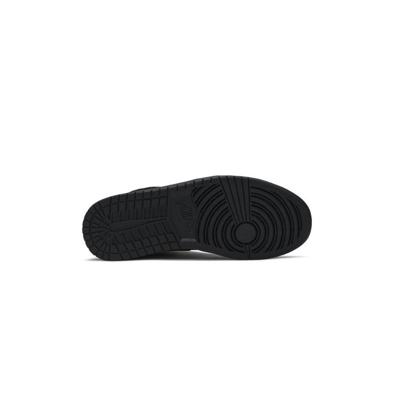 Air Jordan 1 Középfekete Férfi Cipő