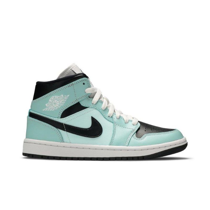 Air Jordan 1 Középkék Fekete Fehér Női Cipő