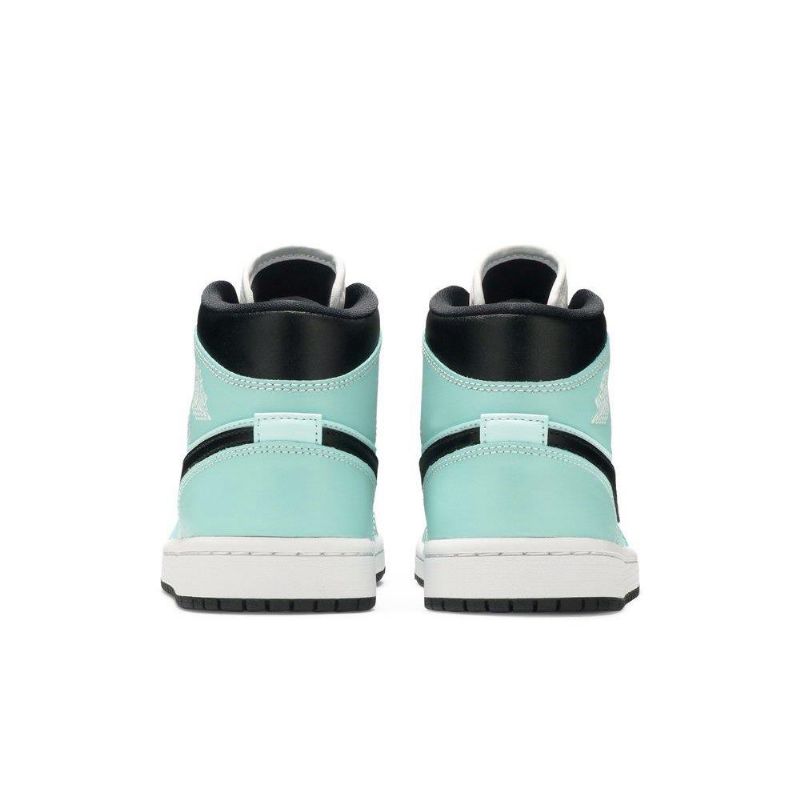Air Jordan 1 Középkék Fekete Fehér Női Cipő