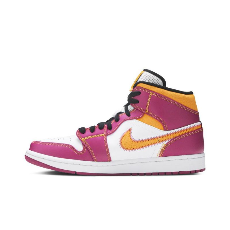 Air Jordan 1 Középlila Fehérarany Férfi Cipő