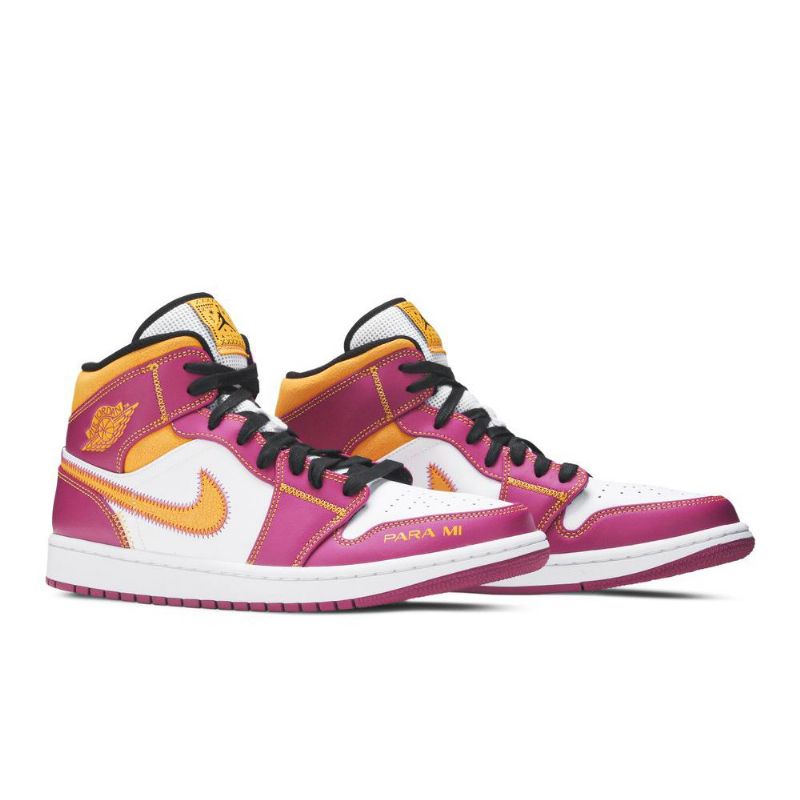 Air Jordan 1 Középlila Fehérarany Férfi Cipő