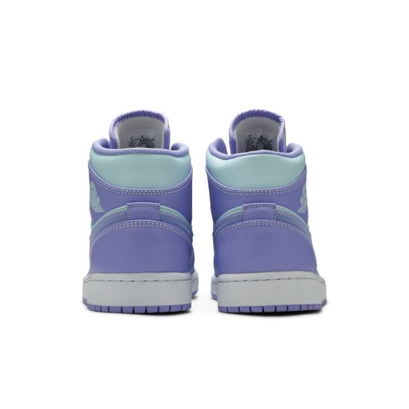 Air Jordan 1 Középlila Kék Fehér Férfi Cipő