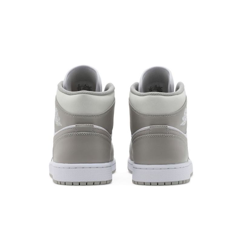 Air Jordan 1 Középszürke Fehér Férfi Cipő