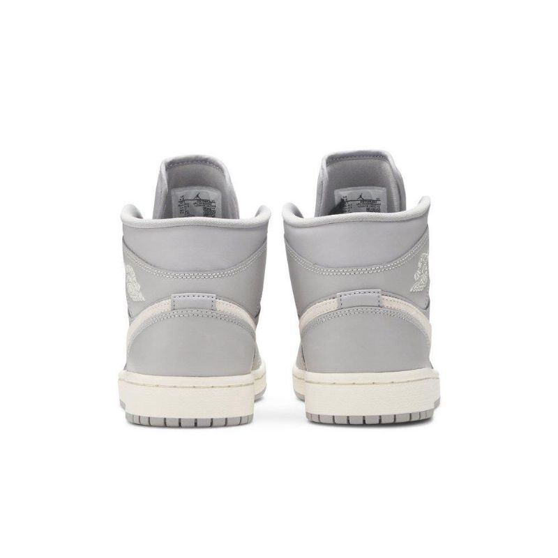 Air Jordan 1 Középszürke Fehér Női Cipő