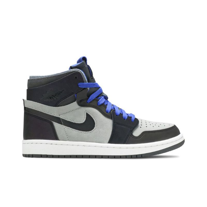 Air Jordan 1 League Of Legends Zoom Comfort Szürke Fekete Kék Fehér Férfi Cipők