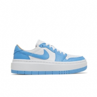Air Jordan 1 Low Elevate Fehér Kék Női Cipő