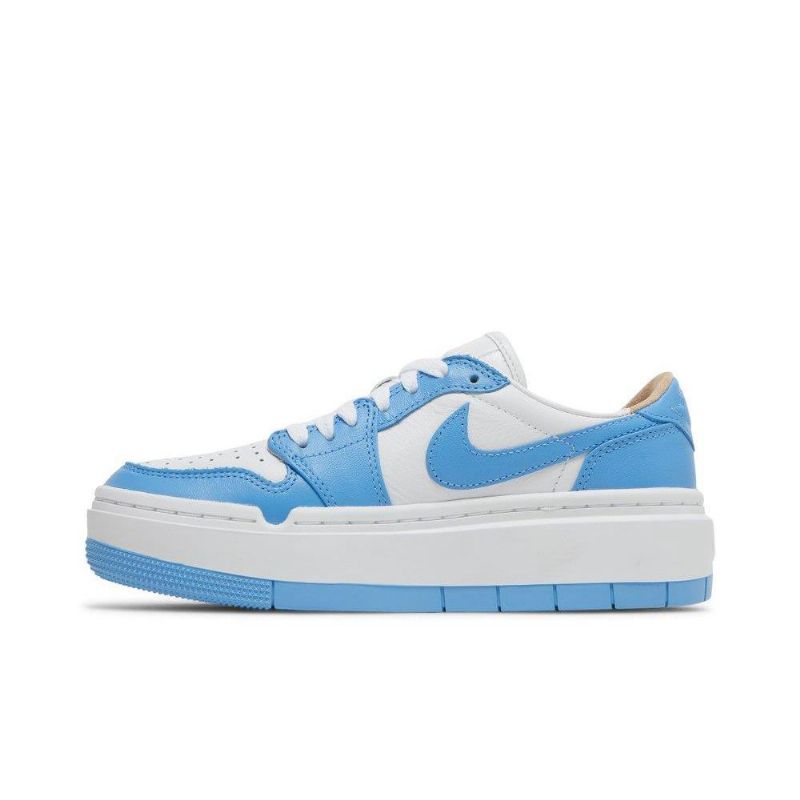 Air Jordan 1 Low Elevate Fehér Kék Női Cipő