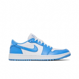 Air Jordan 1 Low Golf Fehér Kék Férfi Cipő
