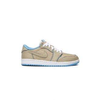 Air Jordan 1 Low Sb Khaki Kék Férfi Cipő